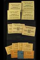 BOOKLETS  Selection Of Complete Booklets Including Rhodesia QEII 3d Booklets, Southern Rhodesia 2s 6d Geo VI Booklets (3 - Rhodesia & Nyasaland (1954-1963)