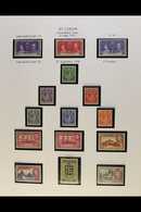 1937-52 KGVI FINE MINT COLLECTION  Almost A Complete Basic Run For The Period, Missing 1947 2½d Violet & 1949 $2.40, Inc - St.Lucia (...-1978)