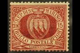 1892-94  15c Lake, SG 21, Sass 15, Never Hinged Mint For More Images, Please Visit Http://www.sandafayre.com/itemdetails - Altri & Non Classificati