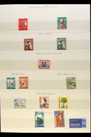 1963-1990 NEVER HINGED MINT  A Largely Complete Run Of Sets For The Period, A Few Sets As Pairs/blocks. Lovely! (400+ St - Südwestafrika (1923-1990)