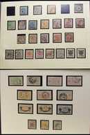1855-93 CLASSICS SELECTION  Good Lot With A Number Of Valuable Stamps Noted, All Used Unless Stated, We See 1855-8 "Skil - Altri & Non Classificati