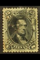 1866  15c Grey-black Lincoln (SG 73, Sc 77), Lightly Used With Extremely Fine Centering. For More Images, Please Visit H - Sonstige & Ohne Zuordnung