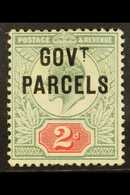 OFFICIAL  GOVERNMENT PARCELS 1902 2d Yellowish Green & Carmine-red "GOVT. PARCELS" Overprint, SG O75, Mint, Very Fresh.  - Altri & Non Classificati