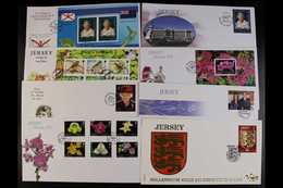 JERSEY  1969-2011 FIRST DAY COVERS COLLECTION. An Attractive, ALL DIFFERENT Collection Of Illustrated, Unaddressed Cover - Sonstige & Ohne Zuordnung