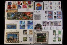 1982-2008 "BENHAM SILK" COVERS & CARDS COLLECTION.  A Delightful Collection Of First Day Cancelled, Benham "Silk" Covers - FDC