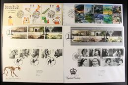 2006 COMPLETE YEAR SET  For Commemorative Issues, All On Illustrated Covers With Neat Typed Address, And Includes The "C - FDC