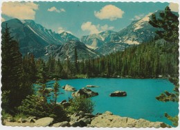 Bear Lake, With Longs Peak, Rocky Mountain National Park, Colorado, Unused Postcard [21023] - Rocky Mountains