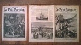 Journal LE PETIT PARISIEN Aout 1898 + Couverture Novembre 1894 - Le Petit Parisien