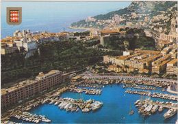 MONACO,DYNASTIE DES GRIMALDI,PALAIS PRINCIER,PORT,VUE AERIENNE - Autres & Non Classés