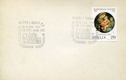 32369 Italia,special Postmark L'aquila 1984 Perdonanza Celestiniana Pope's Celestino V. Unesco Heritage - Sonstige
