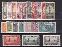 Maroc  N° 98 à 100*,101(*),102 à 107,109,110,112,113,114(*),115,119,121(*),122*,123(*) - Unused Stamps