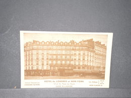 FRANCE - Carte Postale - Paris - Hôtel De Londres Et New York  , Place Du Havre , Gare St Lazare - L 15780 - Pubs, Hotels, Restaurants