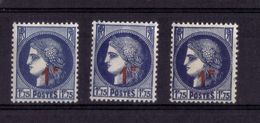 VARIETE DE COULEUR N *486 (3 Nuances Différentes) NEUF** - Unused Stamps