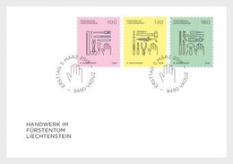 Liechtenstein - Postfris / MNH - FDC Handwerk 2018 - Nuovi