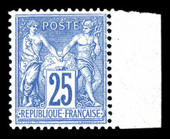 ** N°78, 25c Outremer Type II Bdf, Fraîcheur Postale. SUP (signé/certificat)   Qualité: ** - 1876-1878 Sage (Tipo I)