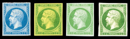 (*) 1c Empire, 3 Essais En Vert Et 1 Bleu . TB   Qualité: (*)   Cote: 1000 Euros - Altri & Non Classificati