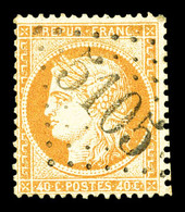 O Suez, N°38, 40c Siège Obl GC 5105. TTB (signé Brun)   Qualité: O   Cote: 160 Euros - 1849-1876: Classic Period