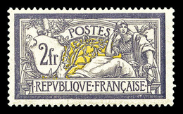 ** N°122, Merson, 2F Violet Et Jaune, Bon Centrage Et Grande Fraîcheur. SUP (certificat)   Qualité: ** - 1900-02 Mouchon