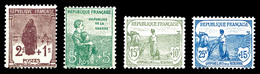 ** N°148/51, Orphelins, Les 4 Ex TB   Qualité: **   Cote: 450 Euros - 1900-02 Mouchon