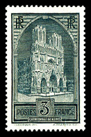 ** N°259b, Cathédrale De Reims Type III. TTB (signé/certificat)   Qualité: **   Cote: 900 Euros - 1900-02 Mouchon