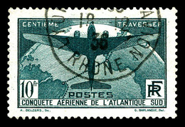 O N°321, 10f Traversée De L'Atlantique. TTB   Qualité: O   Cote: 150 Euros - 1900-02 Mouchon