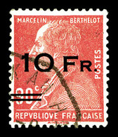 O N°3, Berthelot Surchargé à Bord Du Paquebot 'ILE DE FRANCE' 10F Sur 90c Rouge, Très Bon Centrage, Très Jolie Pièce, SU - 1927-1959 Mint/hinged