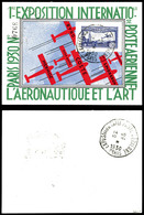 O N°6c, 1F50 Outremer Perforé 'E.I.P.A.30' Sur Carte De L'exposition, Très Jolie Pièce (certificat)   Qualité: O - 1927-1959 Nuovi