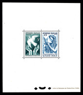 ** N°761/62, Conférence De La Paix, Tirage 1000 Exemplaires, SUP (certificat)   Qualité: ** - Mint/Hinged