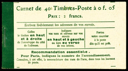 ** N°137C9, 5c Vert, Couverture En 2ème Page: Loi Du 29 Mars 1920 (40 Timbres), TTB (certificat)   Qualité: ** - Other & Unclassified