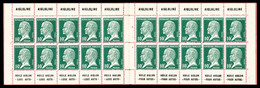 ** N°170CP7, Pasteur, 10c Vert, Pub AIGLON Sur 20 Timbres, Couverture AIGLON, RARE Et SUPERBE (certificat)    Qualité: * - Other & Unclassified