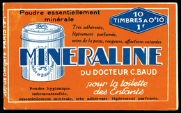 ** N°188C1, MINERALINE, 10 Timbres, R.R.R, TTB (certificat)    Qualité: ** - Autres & Non Classés