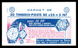 ** N°1263C3, Série 1160, HORLOGERIE DU DOUBS Et EU, N° 36682, Daté Du 20/8/60, TB   Qualité: ** - Other & Unclassified