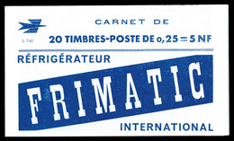 ** N°1263C3, Série 762, FRIMATIC Et EU, Numéro 93785 Daté Du 29/3/62, TB   Qualité: ** - Other & Unclassified