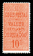 ** N°2, 10c Rouge Dentelé 13 1/2, Fraîcheur Postale. SUP. R. (certificat)   Qualité: **   Cote: 2200 Euros - Mint/Hinged