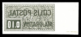 ** N°154A, N° Maury, 10c Grisnoir Non Dentelé, Impression Inversée Bdf, Tirage Special De 25 Exemplaires. SUPERBE. R.R.R - Mint/Hinged