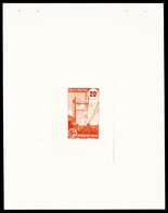 (*) N°209A, (N°Maury). Non émis, 20f Remboursement Orange En épreuve De Luxe, RARE Et SUPERBE (certificat)    Qualité: ( - Mint/Hinged