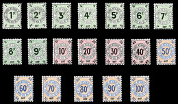 ** N°1/19, (N° Maury), Non émis, Série Complète De 1935, Les 19 Valeurs SUPERBE. R.R (certificat)   Qualité: **   Cote:  - Mint/Hinged