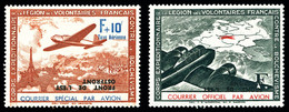 * N°4/5, Les 2 Valeurs Surcharges Renversées, TB   Qualité: *   Cote: 400 Euros - War Stamps