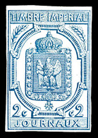 * N°2, 2c Bleu. TB   Qualité: *   Cote: 700 Euros - War Stamps