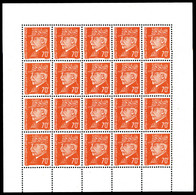 ** N°6, FAUX DE LONDRES, 70c Pétain Orange (N°511), Bloc Complet De 20 Exemplaires. SUP. R. (certificat)   Qualité: **   - Libération