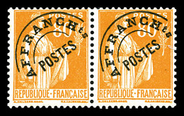 ** N°75, 80c Paix En Paire. TB   Qualité: **   Cote: 300 Euros - 1893-1947