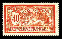 * N°119c, 40c Merson Papier GC, Sans Teinte De Fond. TB (signé Calves/certificat)   Qualité: *   Cote: 600 Euros - Unused Stamps