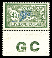 * N°143, 45c Merson, Impression Déplouillée Bdf Avec Manchette. TB   Qualité: * - Unused Stamps