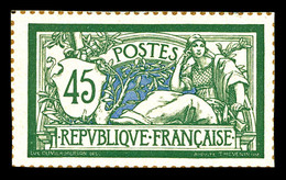 (*) N°143, 45c Merson, Tirage Sur Bristol Avec Dentelure Figurée. TB   Qualité: (*)   Cote: 350 Euros - Unused Stamps