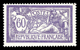 * N°144a, 60c Merson, Sans Teinte De Fond. SUP. R. (signé Brun/certificat)   Qualité: *   Cote: 1600 Euros - Unused Stamps