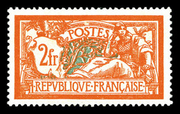 ** N°145c, 2f Merson, écusson Brisé. Bon Centrage. SUP (signé Calves/certificat)   Qualité: **   Cote: 1800 Euros - Unused Stamps