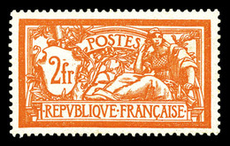 ** N°145d, 2F Merson, Sans Teinte De Fond, Très Bon Centrage. SUP (certificat)   Qualité: **   Cote: 1050 Euros - Unused Stamps