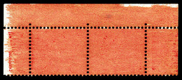 ** N°199, 50c Semeuse, Impression Maculée Sur Paire Verticale De Carnet (bdf*). TTB   Qualité: ** - Unused Stamps