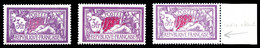 ** N°240, 3f Merson: 3 Exemplaires Avec Nuances Différentes. TTB   Qualité: ** - Unused Stamps