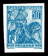 ** N°257c, Jeanne D'Arc, Non Dentelé. TB   Qualité: **   Cote: 325 Euros - Unused Stamps